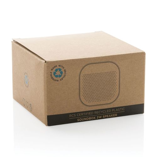 RCS Recycled Plastic Soundbox 3W Speaker image thumbnail
