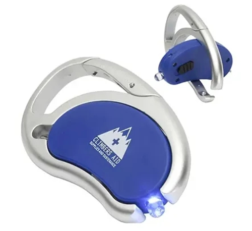 Carabiner Swivel LED Light Pen image thumbnail Carabiner Swivel LED Light Pen image thumbnail