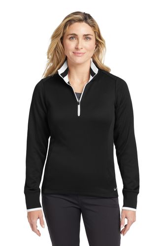 Nike Women's Dri-FIT 1/2-Zip Cover-Up. 578674 image thumbnail Nike Women's Dri-FIT 1/2-Zip Cover-Up. 578674 image thumbnail