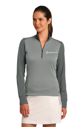 Image of Nike Women's Dri-FIT 1/2-Zip Cover-Up. 578674