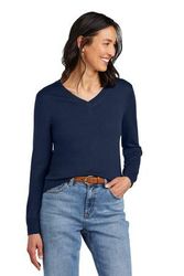 Image of Brooks Brothers Women's Washable Merino V-Neck Sweater BB18411