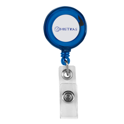 Image of Retractable Badge Holder With Laminated Label