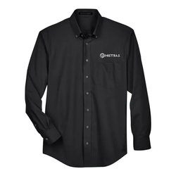 Image of Devon & Jones Men's Crown Collection™ Solid Broadcloth Shirt D620