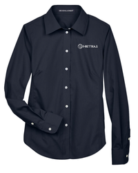 Image of Devon & Jones Women's Crown Collection® Broadcloth Woven Dress Shirt - D620W