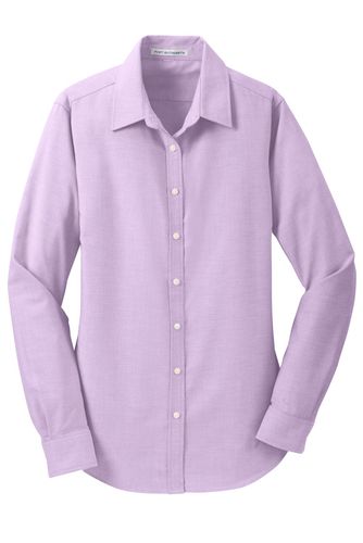 Port Authority Women's SuperPro Oxford Shirt. L658 image thumbnail