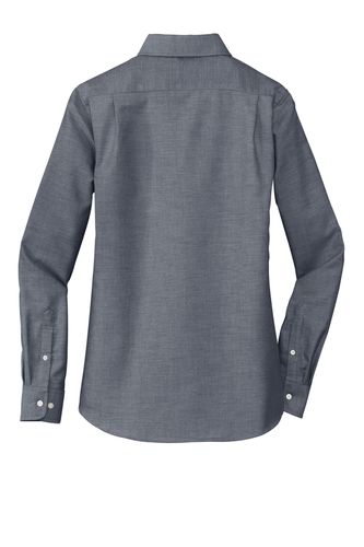 Port Authority Women's SuperPro Oxford Shirt. L658 image thumbnail