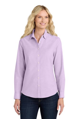 Port Authority Women's SuperPro Oxford Shirt. L658 image thumbnail