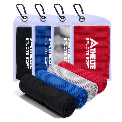 Breathable Cooling Towel With PVC Zip Pocket image thumbnail
