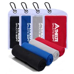 Image of Breathable Cooling Towel With PVC Zip Pocket