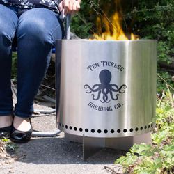 Image of Stainless Steel Fire Pit Plus