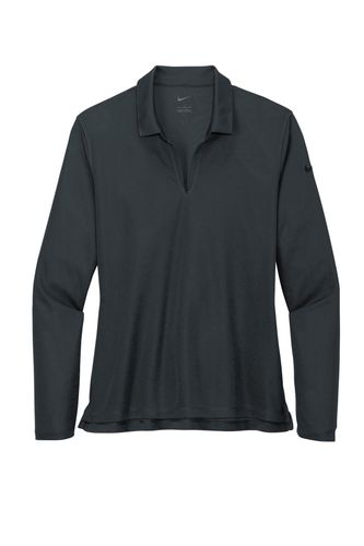 Nike Women's Dri-FIT Micro Pique 2.0 Long Sleeve Polo NKDC2105 image thumbnail Nike Women's Dri-FIT Micro Pique 2.0 Long Sleeve Polo NKDC2105 image thumbnail