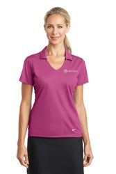 Image of Nike Women's Dri-FIT Vertical Mesh Polo. 637165