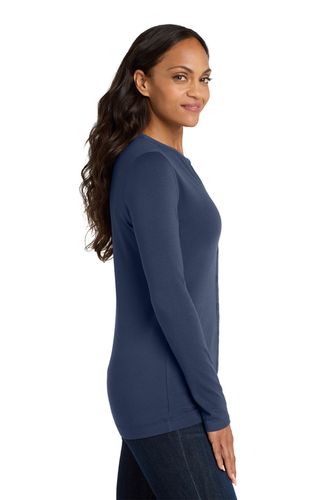 Port Authority Women's Concept Stretch Button-Front Cardigan. LM1008 image thumbnail Port Authority Women's Concept Stretch Button-Front Cardigan. LM1008 image thumbnail
