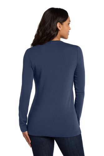 Port Authority Women's Concept Stretch Button-Front Cardigan. LM1008 image thumbnail Port Authority Women's Concept Stretch Button-Front Cardigan. LM1008 image thumbnail