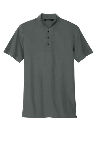 Mercer+Mettle Stretch Pique Henley MM1008 image thumbnail Mercer+Mettle Stretch Pique Henley MM1008 image thumbnail