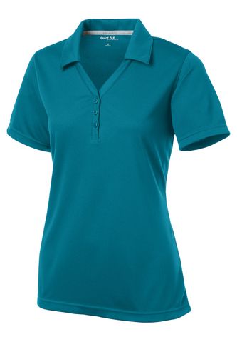 Sport-Tek Women's PosiCharge Micro-Mesh Polo. LST680 image thumbnail Sport-Tek Women's PosiCharge Micro-Mesh Polo. LST680 image thumbnail