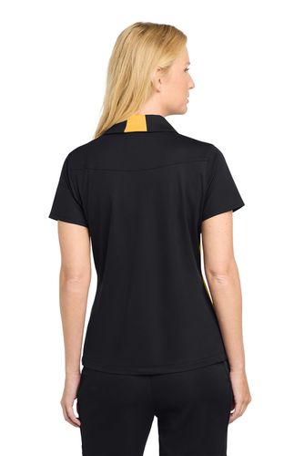 Sport-Tek Women's Side Blocked Micropique Sport-Wick Polo. LST655 image thumbnail Sport-Tek Women's Side Blocked Micropique Sport-Wick Polo. LST655 image thumbnail