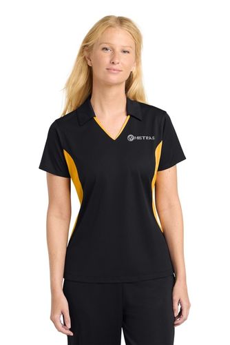 Sport-Tek Women's Side Blocked Micropique Sport-Wick Polo. LST655 image thumbnail Sport-Tek Women's Side Blocked Micropique Sport-Wick Polo. LST655 image thumbnail