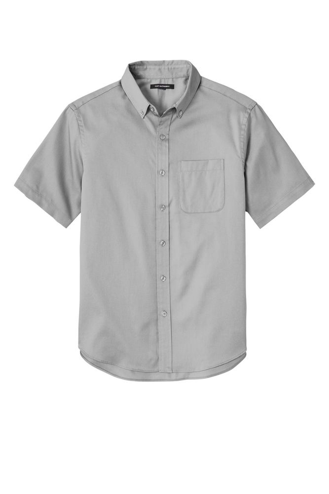 Port Authority Short Sleeve SuperPro React Twill Shirt. W809 primary image