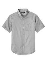 Image of Port Authority Short Sleeve SuperPro React Twill Shirt. W809