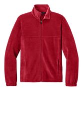 Image of Port Authority Plush Fleece Full-Zip Jacket