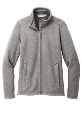 Image of Port Authority Women's Arc Sweater Fleece Jacket 