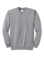 Image of Port & Co Essential Fleece Crewneck Sweatshirt. 