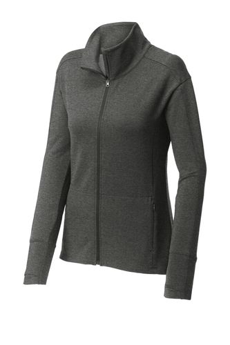 Sport-Tek Women's Sport-Wick Flex Fleece Full-Zip.  image thumbnail