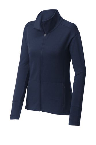 Sport-Tek Women's Sport-Wick Flex Fleece Full-Zip.  image thumbnail