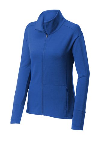 Sport-Tek Women's Sport-Wick Flex Fleece Full-Zip.  image thumbnail