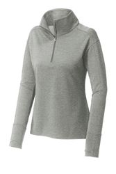 Image of Sport-Tek Women's Sport-Wick Flex Fleece 1/4-Zip. LST561