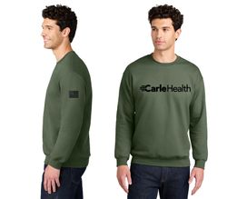 Image of Military Crewneck Sweatshirt