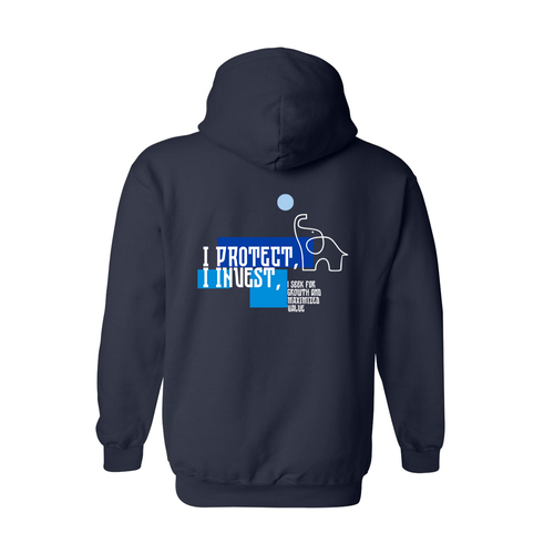 Unisex Fleece Hoodie - I Protect, I invest image thumbnail