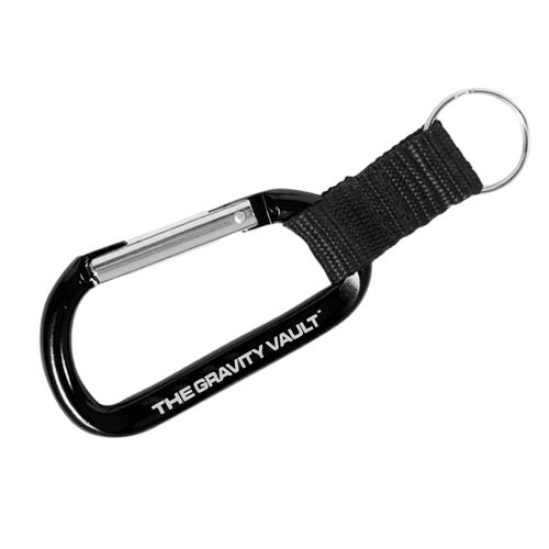 CB207 – Carabiner With Strap And Split Ring Keychain image thumbnail
