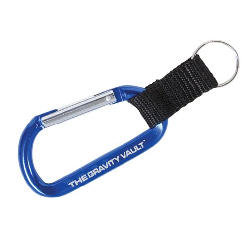 CB207 – Carabiner With Strap And Split Ring Keychain image thumbnail