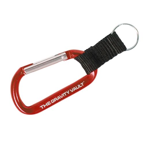 CB207 – Carabiner With Strap And Split Ring Keychain image thumbnail