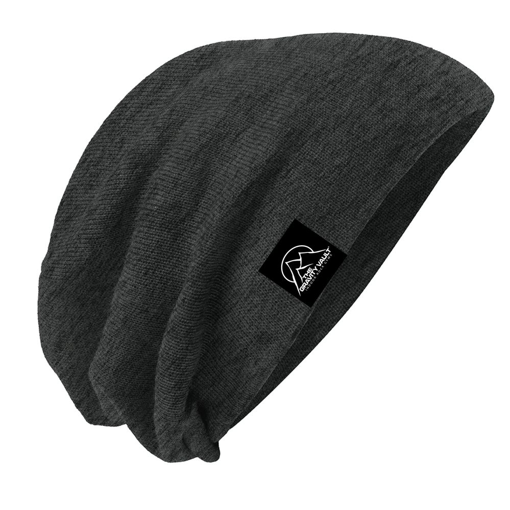 District DT618 GV Label Slouch Beanie primary image