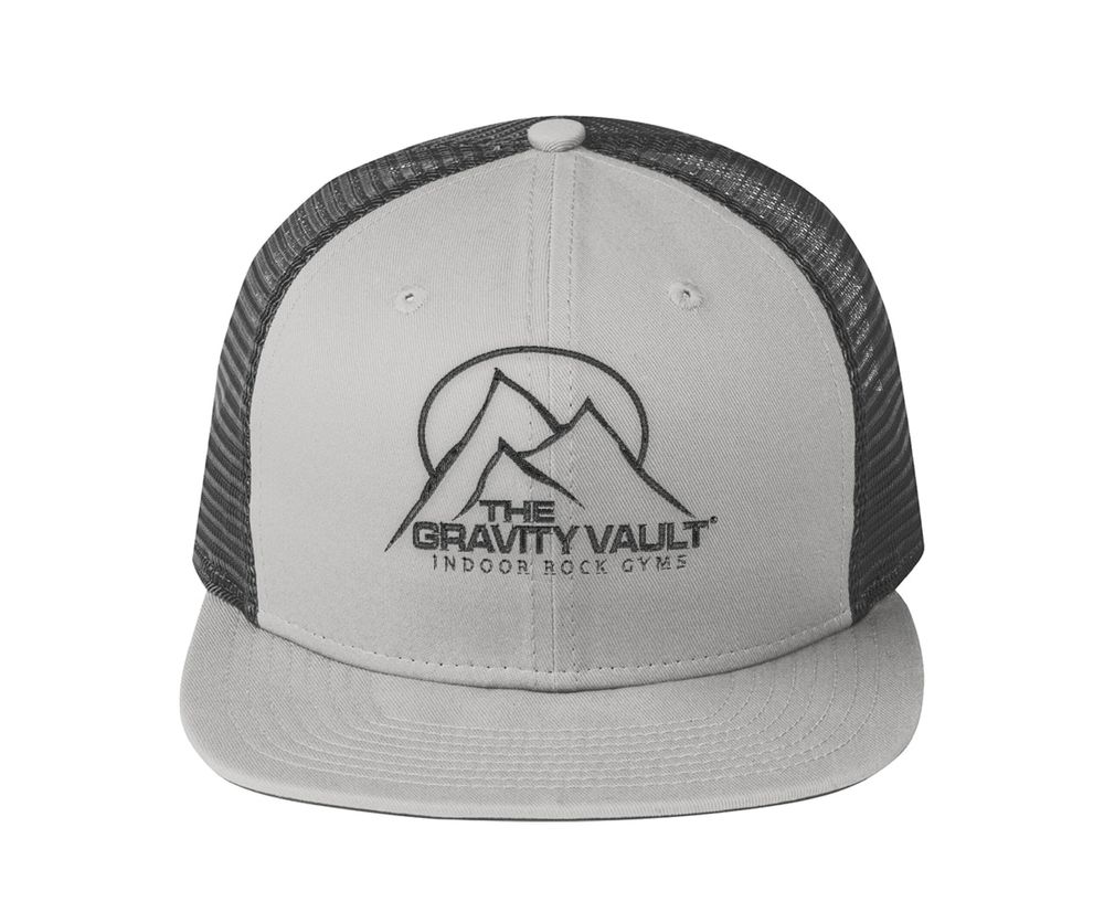Snapback NE403 Mountain Logo Trucker primary image