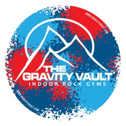 Image of 4 Inch Round Gravity Vault Logo 30Pt Outdoor Magnet