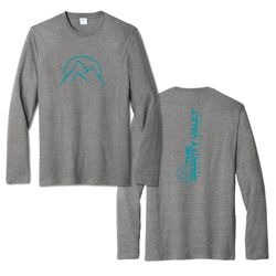 Image of PC455LS – Port & Co. – “Mountain Logo” Long Sleeve T-Shirt