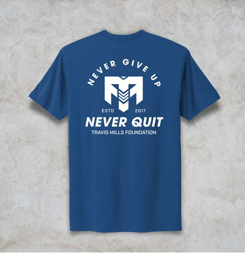 Next Level Apparel Unisex Cotton Tee (Never Quit) image thumbnail
