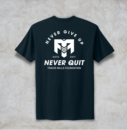 Next Level Apparel Unisex Cotton Tee (Never Quit) image thumbnail