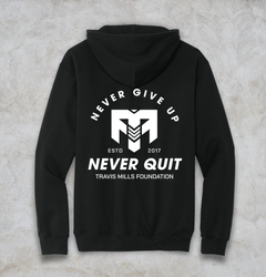 Image of Gildan Softstyle Pullover Hooded Sweatshirt Never Quit