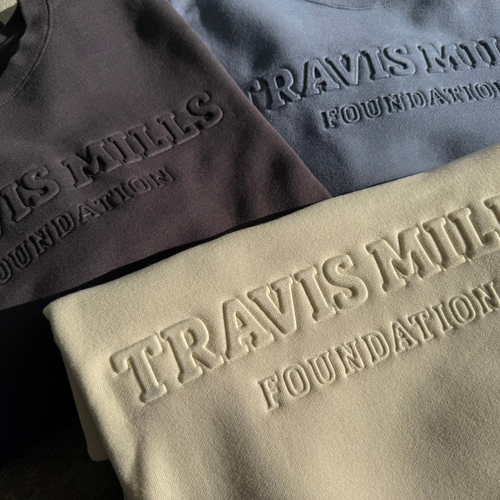 Embossed Heavyweight Crewneck Sweatshirt image thumbnail