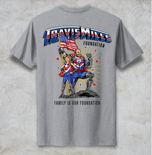 Next Level Apparel Unisex Cotton Tee (TMF Super Hero) image thumbnail