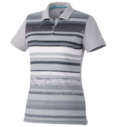 Image of Women's Washed Stripe Polo *Final Stock*