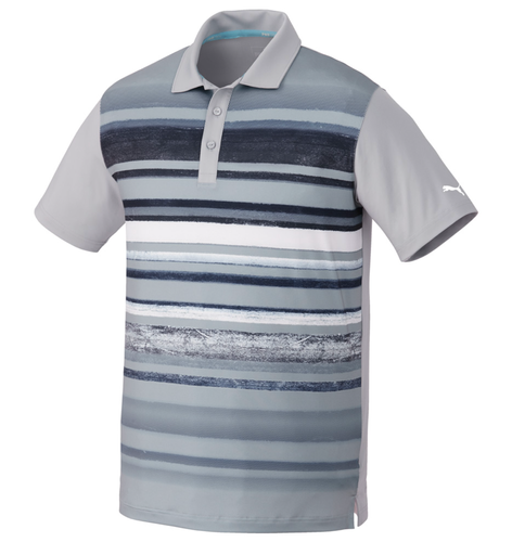 Men's Washed Stripe Polo *Final Stock* image thumbnail
