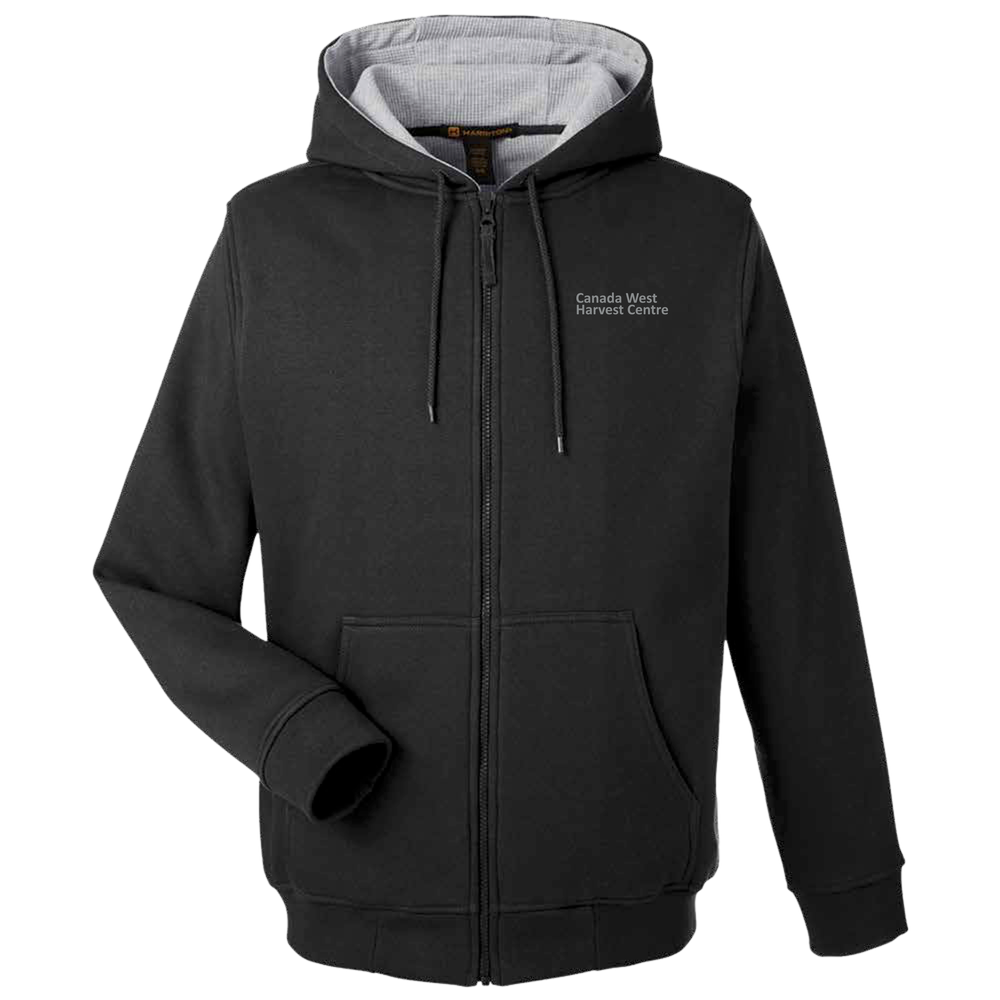 Harriton Lined Full Zip Hoodie primary image