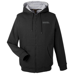 Image of Harriton Lined Full Zip Hoodie