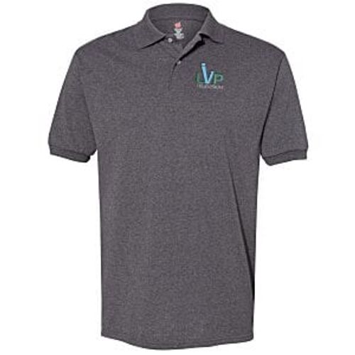 Hanes ComfortBlend 50/50 Jersey Sport Shirt - Men's - Embroidered image thumbnail